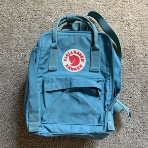 FJÄLLRÄVEN teal mini backpack